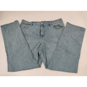 Gloria Vanderbilt Amanda 2.0 Slim Leg Jeans Womens Size 16‎ Medium Wash